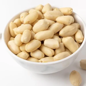 Home blanched peanuts